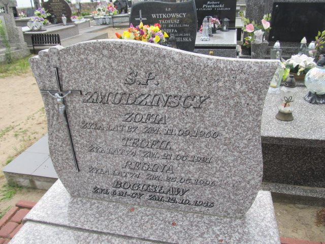 Teofil Żmudziński Osmolin (Sanniki) - Grobonet - Wyszukiwarka osób pochowanych