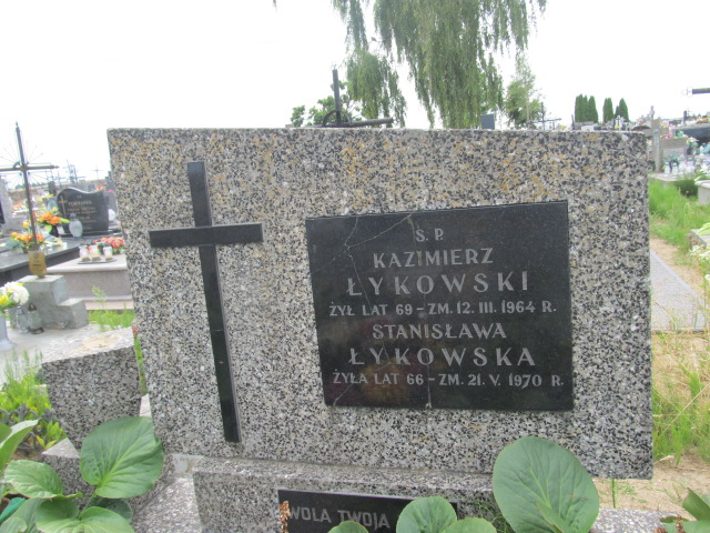 Stanisława Łykowska Osmolin (Sanniki) - Grobonet - Wyszukiwarka osób pochowanych