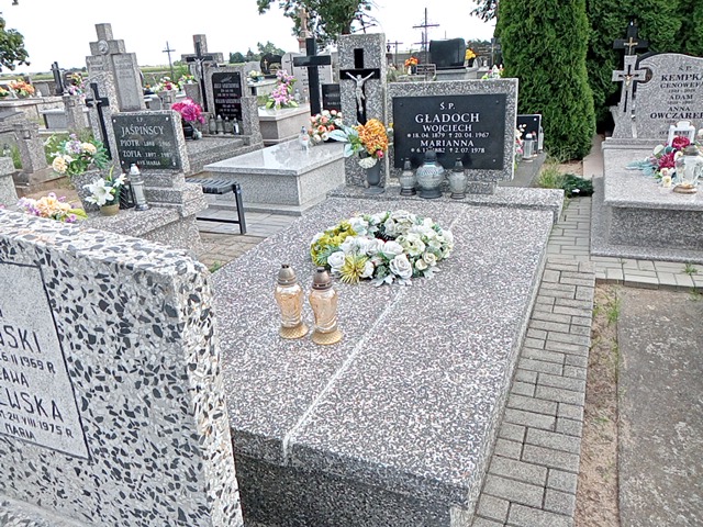 Grób Wojciech Gładoch